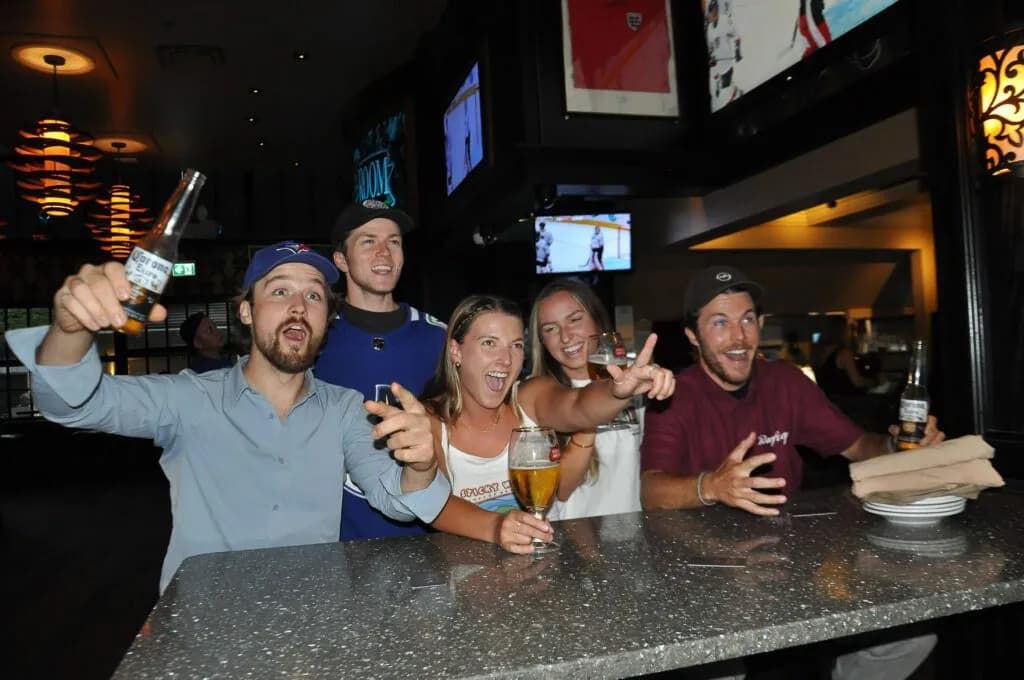 Guests at The Sticky Wicket, from our 2022 venue coverage.